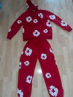 Denim Tears Trainingspak, Kleding | Dames, Huispakken, Maat 38/40 (M), Ophalen of Verzenden, Gedragen, Rood