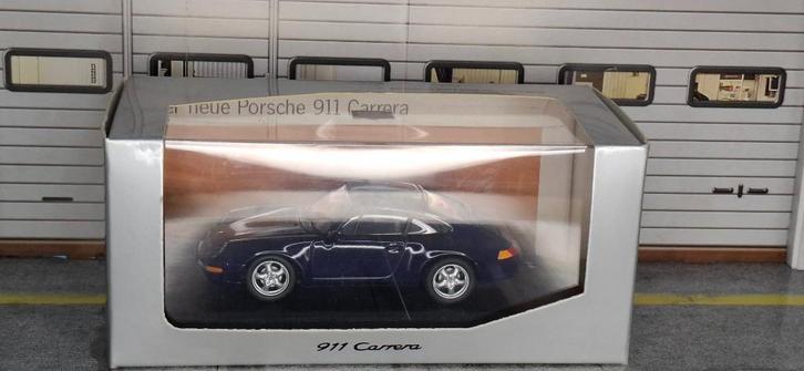 1.43 porsche 911 carrera, Hobby en Vrije tijd, Modelauto's | 1:43, Zo goed als nieuw, Auto, MiniChamps, Ophalen of Verzenden