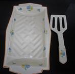 societe ceramique asperge schaal met schep, Huis en Inrichting, Keuken | Servies, Ophalen of Verzenden, Overige stijlen, Aardewerk