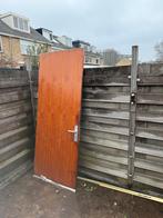 Houten voordeur, Ophalen, Gebruikt, 80 tot 100 cm, 215 cm of meer
