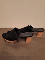 Mango muiltjes mt 37, Mango, Zwart, Zo goed als nieuw, Sandalen of Muiltjes
