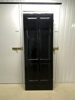 Vintage deur hoogglans zwart, Ophalen, Minder dan 80 cm, Binnendeur, Minder dan 200 cm