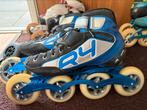 Zgan powerslide R4 skeelers skates 42 100mm wielen, Ophalen of Verzenden, Zo goed als nieuw, Inline skates 4 wielen, Powerslide