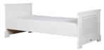 bed wit Bopita Feline 90/200, Ophalen, 85 tot 100 cm, Zo goed als nieuw, Lattenbodem
