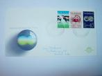 NL Nederland FDC 133 Gelegenheidszegels 1974 Bieden, Postzegels en Munten, Postzegels | Eerstedagenveloppen, Verzenden, Beschreven