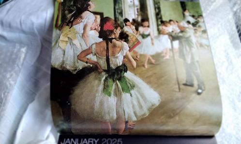 kalender Degas 30x30 kwaliteit hoogwaardig glossy, Boeken, Kunst en Cultuur | Beeldend, Nieuw, Schilder- en Tekenkunst, Ophalen of Verzenden