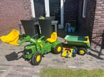 Rolly toys traptrekker + frontlader, Ophalen, Zo goed als nieuw