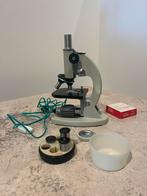 Microscoop - vintage, Ophalen of Verzenden, Gebruikt, Minder dan 400x, Biologische microscoop
