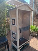 vogelkooi hout te koop, Dieren en Toebehoren, Ophalen of Verzenden, Gebruikt, Hout, Vogelkooi