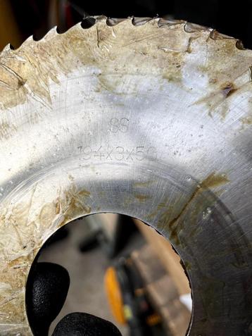 Zaagblad / Frees SS, 194x3x50 beschikbaar voor biedingen