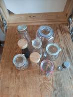 Weckpotten en flessen - diverse maten, Huis en Inrichting, Ophalen of Verzenden, Gebruikt