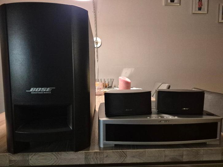 Bose AV3-2-1 iiMedia Center, Audio, Tv en Foto, Home Cinema-sets, Gebruikt, Dvd-speler, 3.1-systeem, 40 tot 70 watt, Overige merken