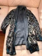 Lang panter print vest grijs maat M Roberto Sarto, Ophalen of Verzenden, Zo goed als nieuw, Maat 42/44 (L), Grijs