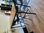 Hoge eettafel Ikea met 2 barkrukjes, Ophalen, Zo goed als nieuw