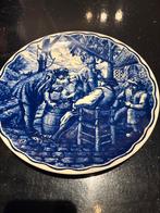 Delfts Blauw Wandbord Boch Frères La Louvière, Antiek en Kunst, Ophalen