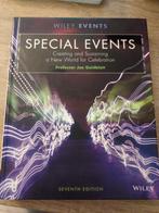 Studieboek special events, Boeken, Studieboeken en Cursussen, Nieuw, Wiley, Beta, HBO