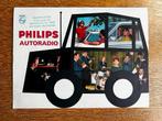 Folder Philips Oldtimer Radio’s 1967., Ophalen of Verzenden, Gebruikt
