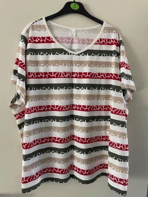 Shirt gestreept (Your look for less) mt 56, Kleding | Dames, Grote Maten, Zo goed als nieuw, Shirt of Top, Overige kleuren, Ophalen of Verzenden