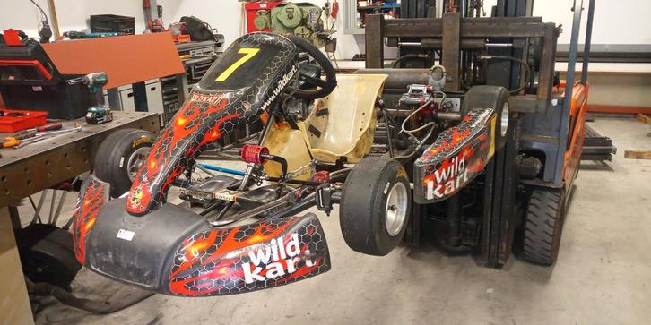 wildkart cadet kinder kart, Sport en Fitness, Karting, Gebruikt, Kart, Ophalen