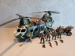 Chap Mei Soldier Force chinook Helicopter met quad, Kinderen en Baby's, Speelgoed | Actiefiguren, Ophalen of Verzenden