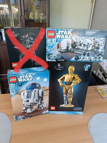 LEGO Star Wars sets nieuw geseald in doos  beschikbaar voor biedingen