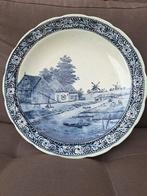 Delfts Blauw Wandbord Royal Sphinx by Boch - Vintage, Ophalen