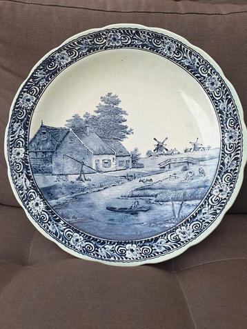 Delfts Blauw Wandbord Royal Sphinx by Boch - Vintage beschikbaar voor biedingen