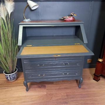 Elegante Secretaire uit 1960 – Perfect voor Thuiswerken beschikbaar voor biedingen