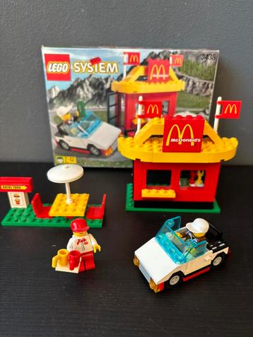Lego system 3438 McDonald’s incl. Originele doos àlles zgan beschikbaar voor biedingen