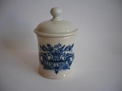 Mooi apotheek potje, Lexotanil, Zenith Gouda., Antiek en Kunst, Antiek | Porselein, Ophalen of Verzenden