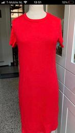 NIEUWE rode katoenen jurk van ZARA mt S/M, Kleding | Dames, Jurken, Nieuw, Maat 38/40 (M), Ophalen of Verzenden, Onder de knie