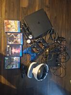 PS4 1TB + VR Bril, 3 Controllers & Games, Spelcomputers en Games, Spelcomputers | Sony PlayStation 4, Ophalen of Verzenden, 1 TB
