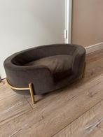 Mooie suede kattenmand of hondenmand voor een klein hondje, Ophalen, Zo goed als nieuw