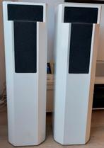 Elipson 1303D speakers wit, mooi klinkend, Gebruikt, 60 tot 120 watt, Front, Rear of Stereo speakers, Ophalen