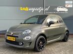 Fiat 500 1.2 500S *matgroen *16 inch zwart *sportinterieur, Auto's, Fiat, Te koop, Geïmporteerd, Benzine, 4 stoelen