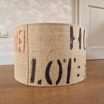 jute lampenkap, Ophalen, 25 tot 50 cm, Beige, Rond