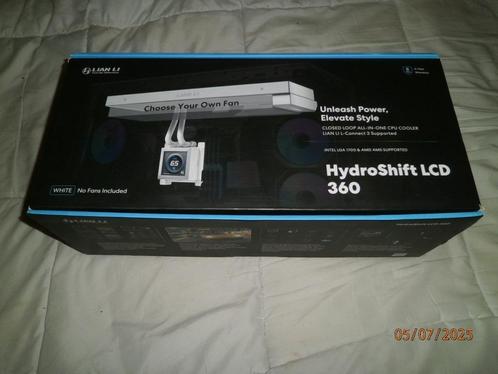 Lian Li HydroShift LCD 360N WHITE ( NIEUW ! ), Computers en Software, Computerkoelers, Nieuw, Waterkoeling, Ophalen