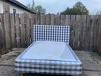 Hastens Superia  140cm x 200 cm, Tweepersoons, Zo goed als nieuw, 200 cm, Wit