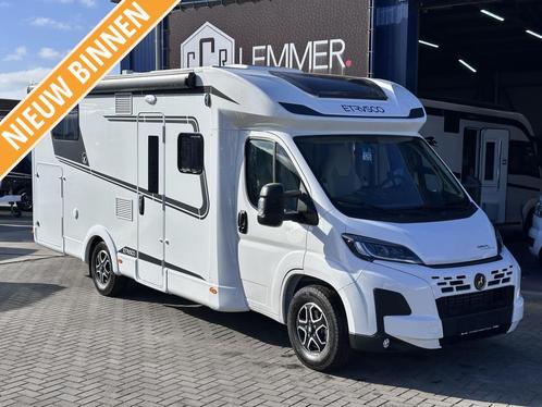 Hymer Etrusco 7400 SBC face to face zit,180 pk automaat!, Caravans en Kamperen, Campers, Bedrijf, tot en met 3, Half-integraal