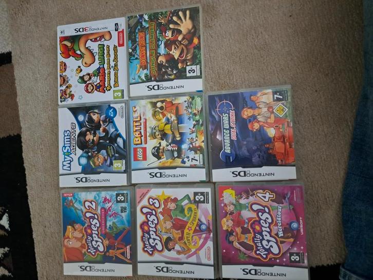 ALLEEN GAME CASES (GEEN GAMES), Spelcomputers en Games, Games | Nintendo 2DS en 3DS, Zo goed als nieuw, 1 speler, Ophalen of Verzenden