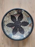 Grote schaal met mozaïek (50cm), Ophalen, Gebruikt, Rond, Glas