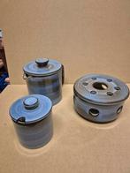 Blauw bruin volendams aardewerk, Ophalen of Verzenden