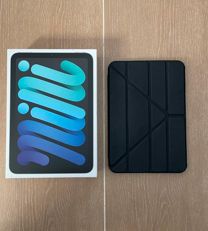 iPad Mini (6th Gen) WiFi - 256GB Spacegrijs, Computers en Software, Apple iPads, Zo goed als nieuw, Apple iPad, 8 inch, Grijs