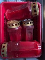 4x graflicht groot rood, Overige materialen, Nieuw, Ophalen of Verzenden, Minder dan 25 cm