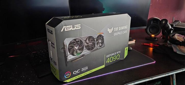 ASUS TUF RTX 4090 24GB - Zo goed als nieuw!, Computers en Software, Videokaarten, Zo goed als nieuw, Nvidia, PCI-Express 4.0, GDDR6