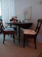 Antieke eettafel met 3 stoelen, Ophalen