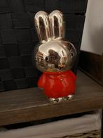 Nijntje metalen zware spaarpot oranje truitje, Ophalen of Verzenden, Zo goed als nieuw, Metaal of Blik, Overige thema's