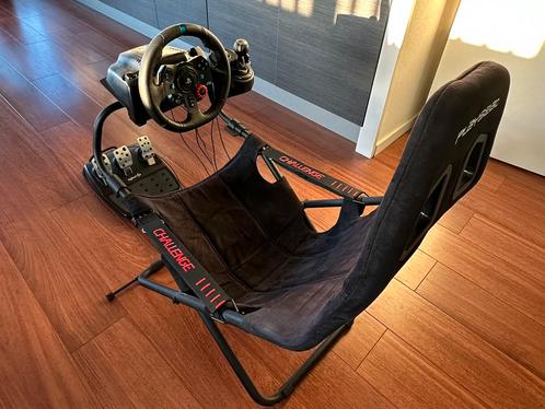 Complete Logitech G29 raceset met Playseat Challenge, Spelcomputers en Games, Spelcomputers | Sony PlayStation Consoles | Accessoires
