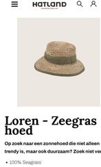 Hatland dames zomerhoed, Kleding | Dames, Hoeden en Petten, Nieuw, One size fits all, Ophalen of Verzenden