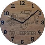 Themaklok met een Jeepster auto als thema, Ophalen of Verzenden, Nieuw
